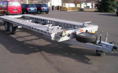 bérelhető BORO 8mx2m - 2 autós trailer